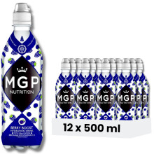 MGP Sugar Free Hydration Drink with Caffeine, 12 x 500ml Multipack, Sports Recovery Electrolytes, Low Carbs, Fat & Gluten Free, Vegan Friendly,