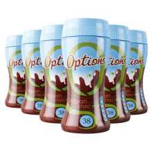 Options Mint Hot Chocolate Drink (Multipack of 6 x 220 g Jars)