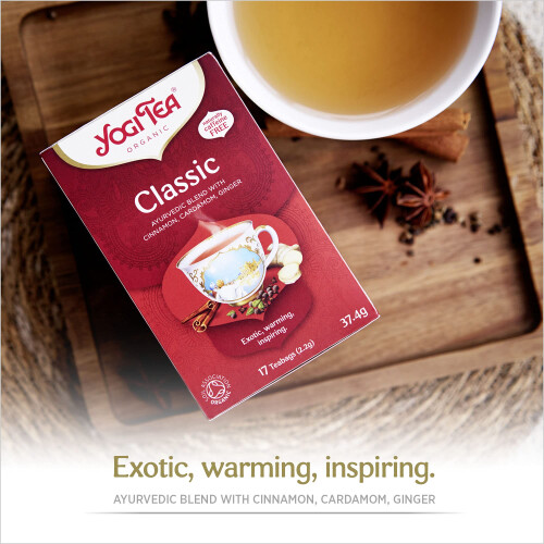 (4 PACK) - Yogi Tea - Classic Cinnamon Spice | 17 Bag | 4 PACK BUNDLE 2
