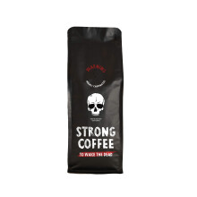 Strong Coffee to Wake the Dead ? Ultra High Caffeine, Intense Bold Flavour, Dark Roast, Powerful Energy Boost (500g, Beans)