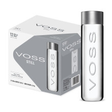 VOSS UK Artesian Still Water - Unprocessed, Pure PET Bottles, Bulk Pack of 12 x 850 ml