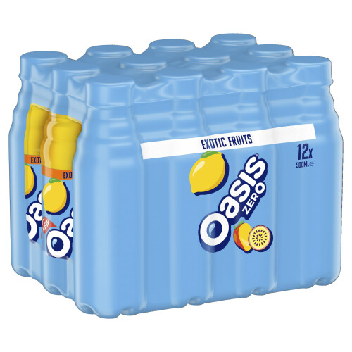 Oasis Oasis Exotic Fruits Zero 12 x 500ml