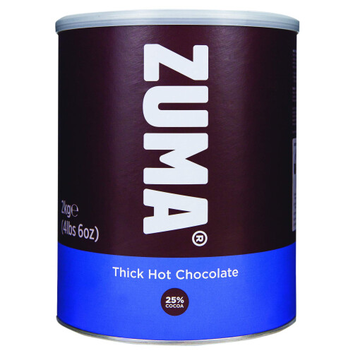 Zuma Thick Hot Chocolate - 25% cocoa (2 kg tin)