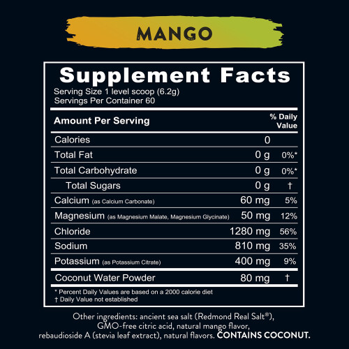 REDMOND Re-Lyte Electrolyte Drink (Mango) 2
