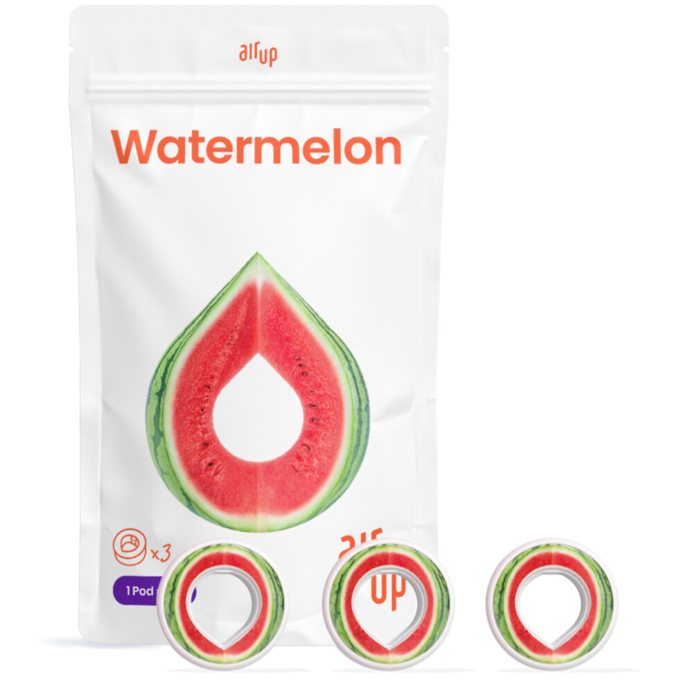 Air Up Air Up? 3 Pods Watermelon | Tasting Set Flavour Pods For 15 Litres Of Sugar-Free Water Flavour: Watermelon | For Original Air Up? Bottle