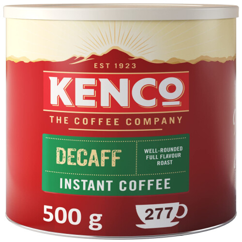 Kenco Kenco Decaf Instant Coffee Tin - 1 x 500g