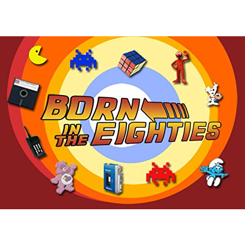 Born in The Eighties Retro Sweets Gift Box 1