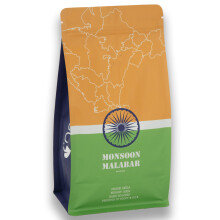 Scott&Co. Monsoon Malabar Coffee Beans. Dark Roast Whole Coffee Beans, Single Origin. 500g
