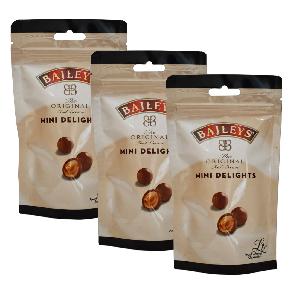 Baileys The Original Irish Cream Mini Delights - Milk Chocolate Truffles 102G X 3 Packs