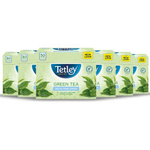 Tetley Decaf Pack of 300 Bags Total, green tea, 600 gram, (Pack of 6)