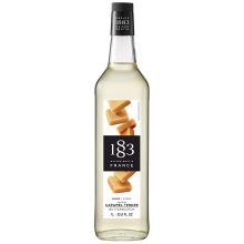 1883 Maison Routin Premium Butterscotch Syrup for Cocktails & Mocktails Glass 1L