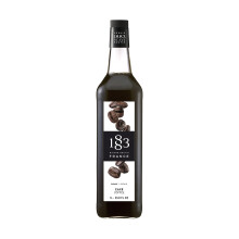1883 Maison Routin Premium Coffee Syrup for Cocktails, Mocktails, Milkshakes, Desserts Glass 1L