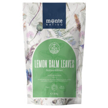 Lemon Balm Tea Monte Nativo (300g) - Gently Dried Lemon Balm Leaves - Aromatic and 100% Pure and Natural Loose Leaf Herbal Tea Without Additives - As