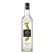 1883 Maison Routin Premium Cane Sugar (Gomme) Syrup for Cocktails, Mocktails, Coffee & Iced Tea Glass 1L