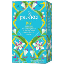 Pukka Herbs, Joy, Organic Herbal Tea, 20 Sachets (4 Pack)