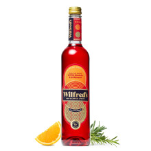 Wilfred's Non-Alcoholic Bittersweet Aperitif | Spritz | Natural Botanicals | Bitter Orange, Rosemary & Rhubarb | Alcohol Free | Vegan Friendly | 500ml