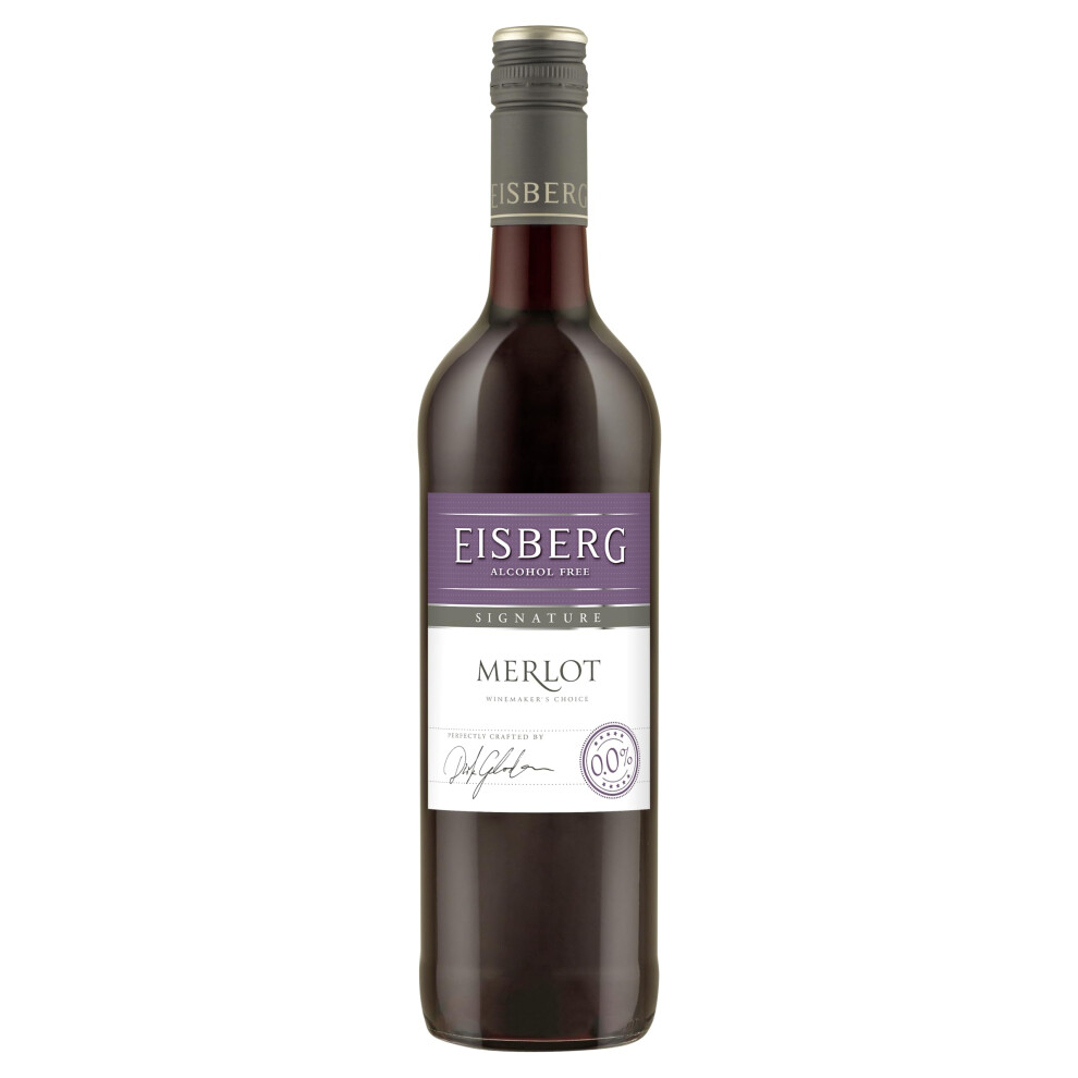 Eisberg Alcohol Free Merlot Wine 75Cl (Case Of 6)