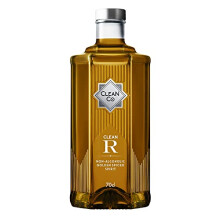 CleanCo | Clean R | Non Alcoholic Rum Alternative | Golden Spiced | Clean Rum | Low Carb & Diet Friendly | 70cl Bottle | Non Alcoholic Spirit | Vegan,