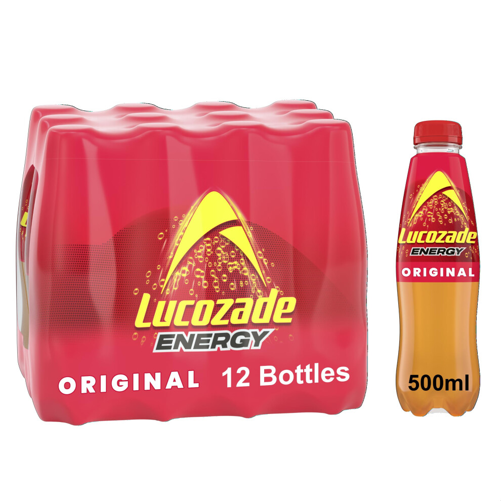 Lucozade Energy Original 12X500ml Bottles