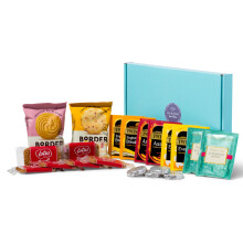 Afternoon Tea and Biscuit Hamper Gift ? English Tea, Luxury Biscuits & Chocolates ? Mothers Day Gifts, Gift Basket for Couples, Get Well Soon, Thank