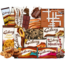 Galaxie Chocolate Gift Set Hamper-Galaxy Chocolate Bars,Galaxi Chocolate Cookie Crumble,Galaxi Salted Caramel,Galaxie Chocolate bar, Galaxie Counters
