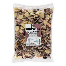 Snowies & Jazzies 1000g Party Bag by Just Treats Sweet Shop Collection
