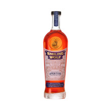 Smiling Wolf Aperitivo - Mood Enhancing Spirit with Natural Nootropics & B Vitamins - Premium Non Alcoholic - 700ml Bottle