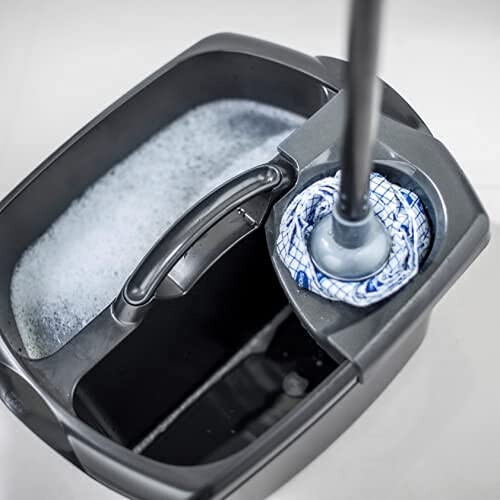 Addis Addis Double Bucket And Removable Wringer In Graphite 1