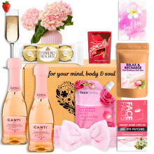 Prosecco Gift for Women, Birthday Gifts for Women Friends, Unique 21st 30th 40th 50th Gift Set for Her, Birthday Pamper Gifts for Her, Pamper Sets,