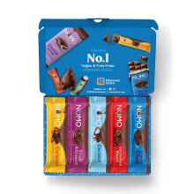 NOMO Mixed Chocolate Box - 10 x small bars across 5 flavours