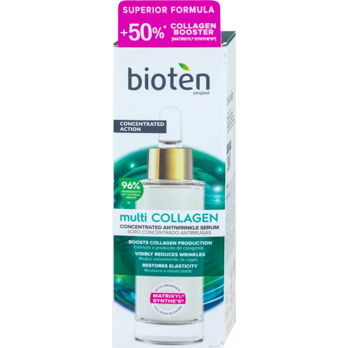 Bioten Multi Collageen Antirimpel Geconcentreerd Gezichtsserum 30 ml