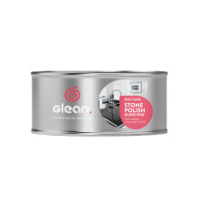 GLEAN Stone Polish Gloss Wax | 300g | Blend of Carnauba and Beeswax | Perfect for Natural and Man-Made Stone Surfaces | Food Safe | Kitchen Worktop
