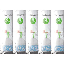 5 x Brabantia Pack Of 20 Extra Strong Perfect Fit G Size 23-30L Waste Bin Liners