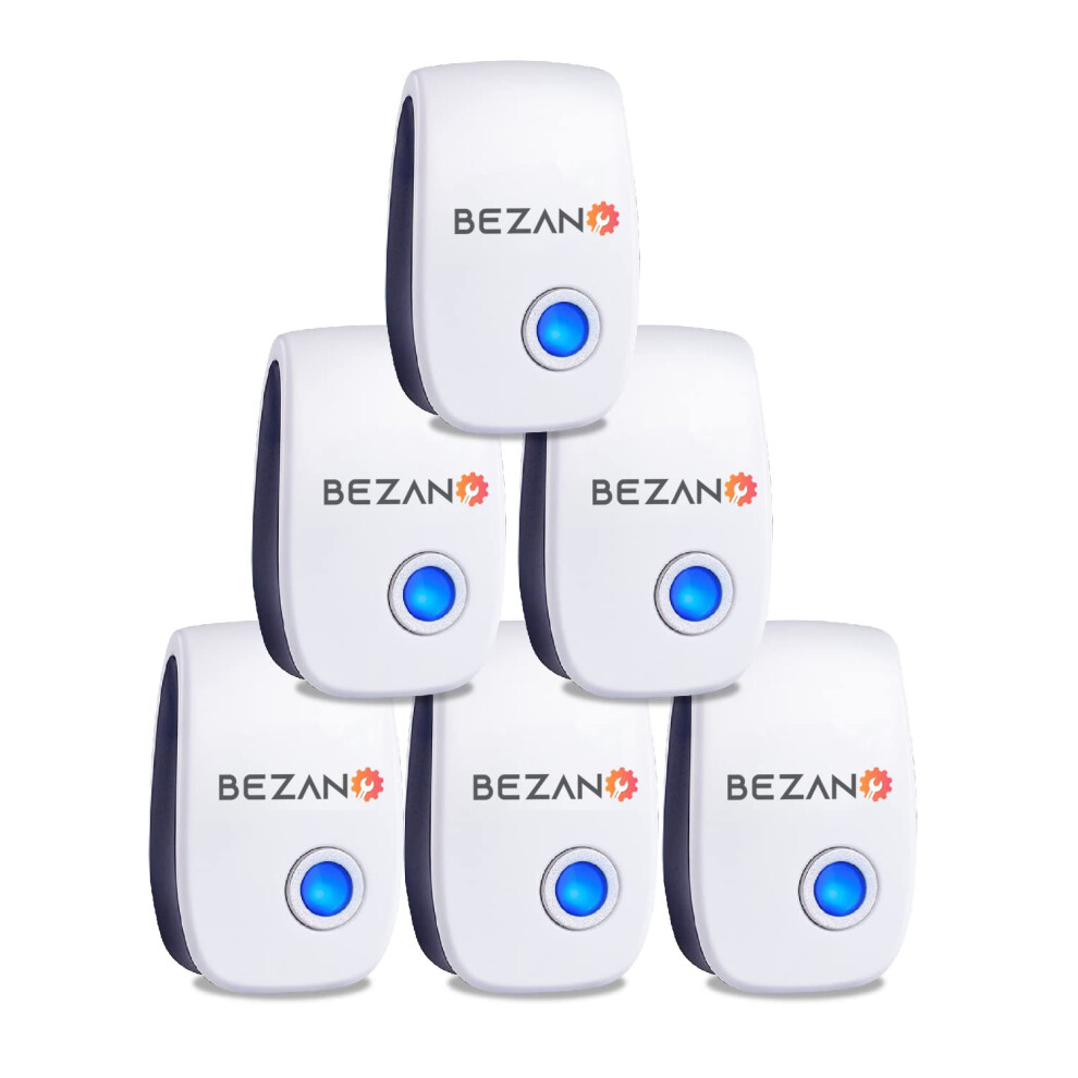 6 Packs Ultrasonic Mouse Repeller - Mice Repellent - Rodent Repellers Plug In - Electronic Insect Repellents - Mosquito Repellent - Home Pest Control