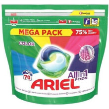 Ariel All in One Colour Pods, 70 Wash