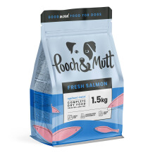 Pooch & Mutt - Fresh Salmon, Complete Dry Dog Food (Grain Free), 1.5kg