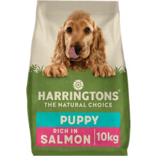 Harringtons Complete Puppy Dry Dog Food Salmon & Rice 10kg - Made with All Natural Ingredients