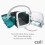 Catit Catit Cabrio Cat Carrier, Turquoise 3