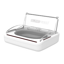Sure Petcare SureFeed Sealed Pet Bowl for Cats and Small Dogs, Motion Activated Lid, Works for Wet and Dry Food, Keeps Food Fresh, Locks Odours in,