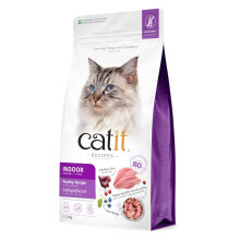 (4) Catit Recipes Dry Adult Indoor 2kg
