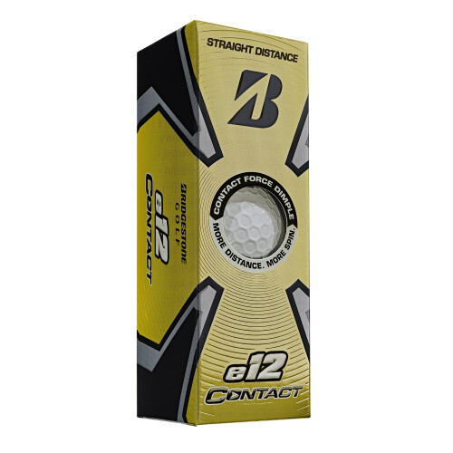 Bridgestone E12 CONTACT GOLF BALLS 2023 - WHITE - 1 Dozen 1