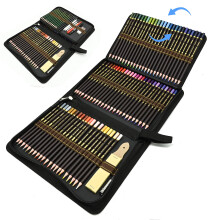 ZZONEART 96 Colored Pencils With Professional Graphite Charcoal Pencils, Sketching Drawing Pencils Art Set.Ideal for Beginners&Pro Artists Drawing