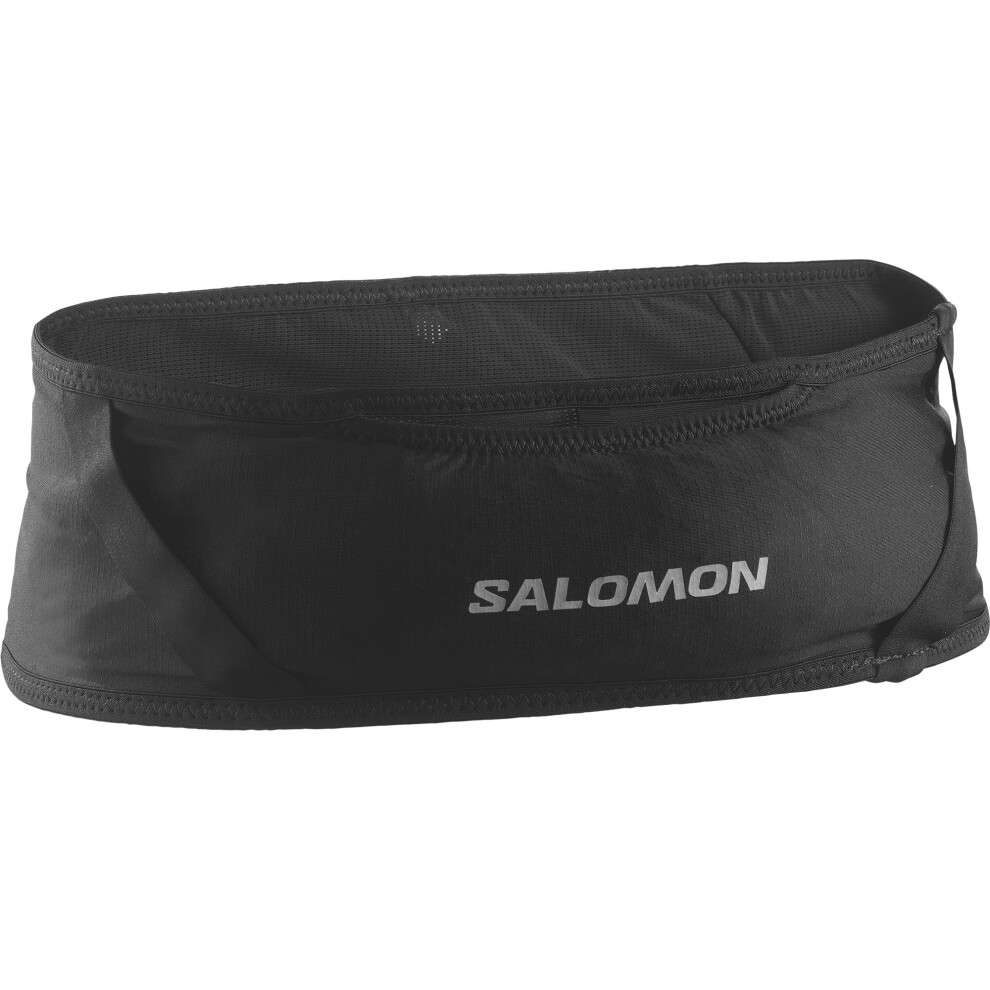 Salomon Pulse Unisex Belt, Snug Fit, Trail Running, Hiking, Cycling, Smart Storage, and Outdoor Versatility, Black, L