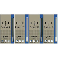 Parker Quink Ink Cartridges Blue (Pack of 20) (4 x 5)