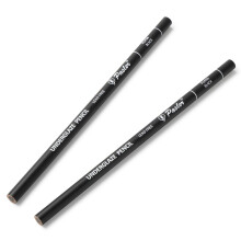 Pasler Underglaze Pencil, Pottery Pencil for Ceramic Pottery Bisque,Greenware - Underglaze Pencil set, Pack of 2 Black