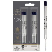 Parker Ballpoint Pen Refills | Medium Point | Black QUINKflow Ink | 10 Count
