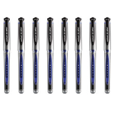 uni-ball UM-153S Gel Impact Broad Rollerball Pens - 1mm Nib, 0.6mm Line Width - Blue Ink (8)