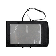 Map Case, Waterproof Map Holder, Hiking Map Pouch Holder with Clear Window & Lanyard, Transparent Plastic Case for Camping Documents and