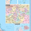 Large British Isles Administrative Map - UK Postcodes - Front Sheet Laminated - 84.1 x 118.9 cm 4