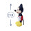 Simba Simba DISNEY - MICKEY MOUSE - 25CM PLUSH,Black 2